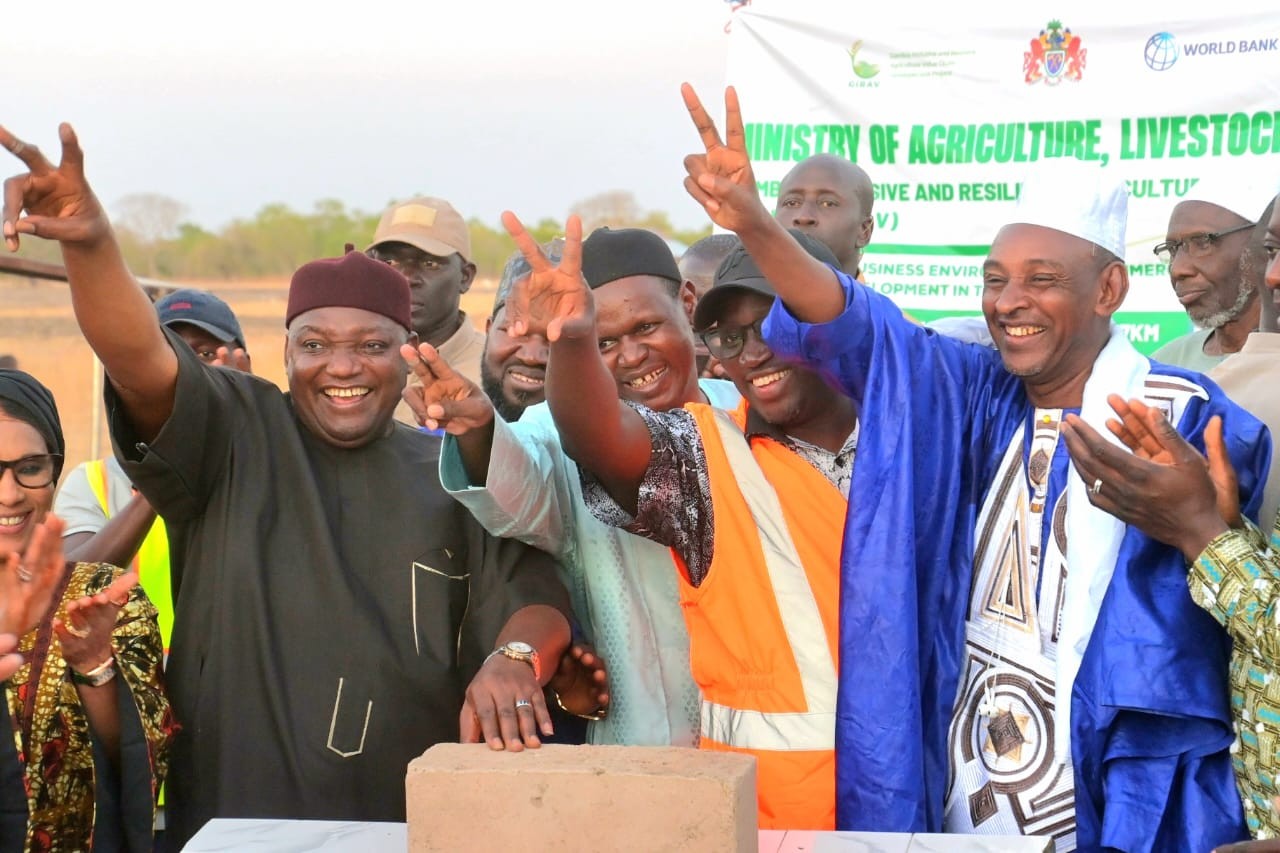 Barrow Launches Over 13km GIRAV Roads Project in URR