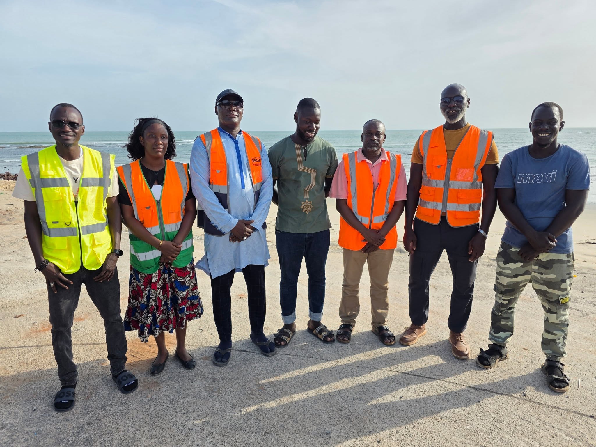 NRA Technical Team Inspects Near-Completed Lot 8&9 EPC Road Project in Gunjur and Sanyang