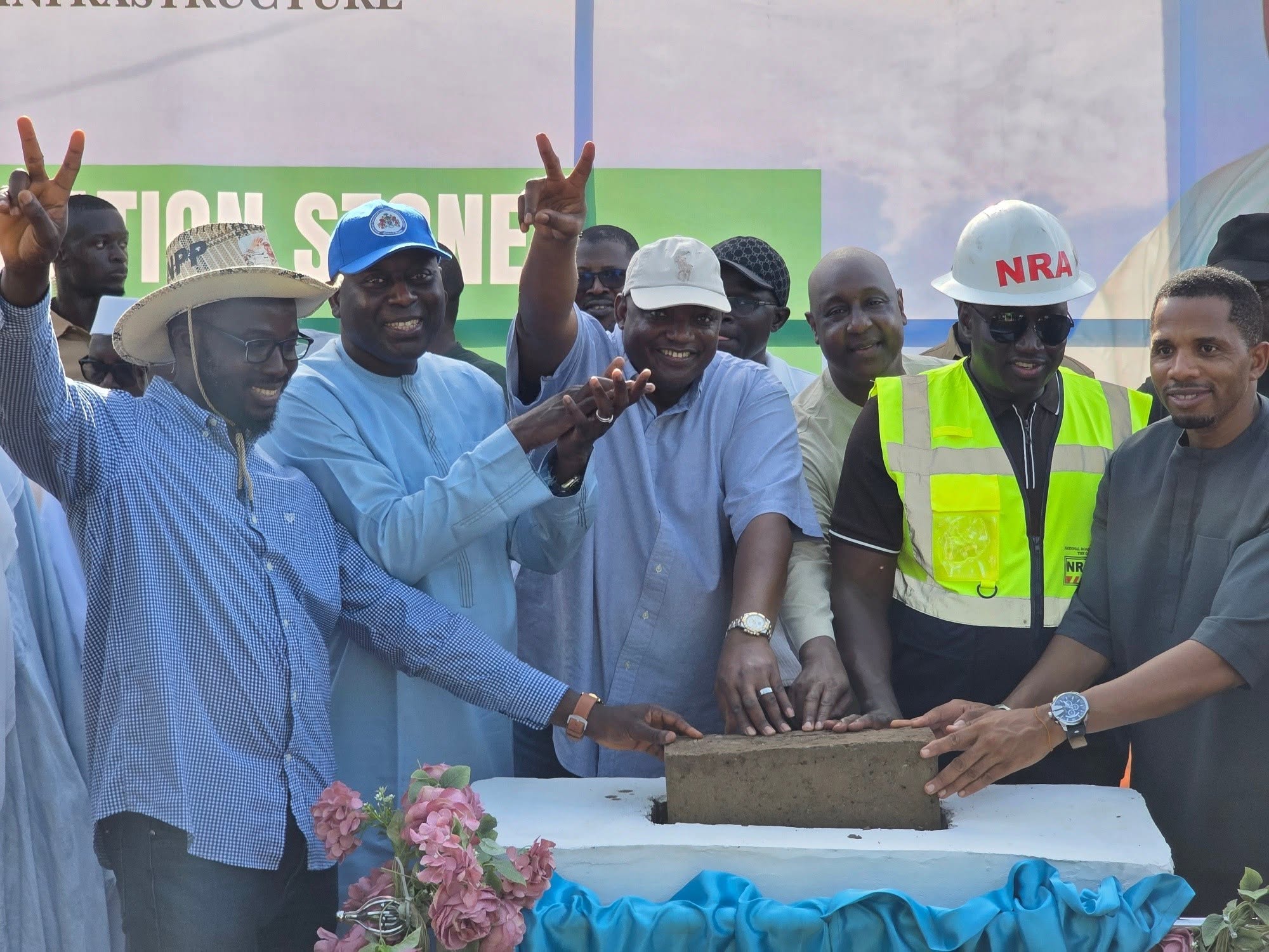 Barrow Inaugurates Banni–Salikene–Njaba Kunda Road, Launches 52.1km Lot 6 Project