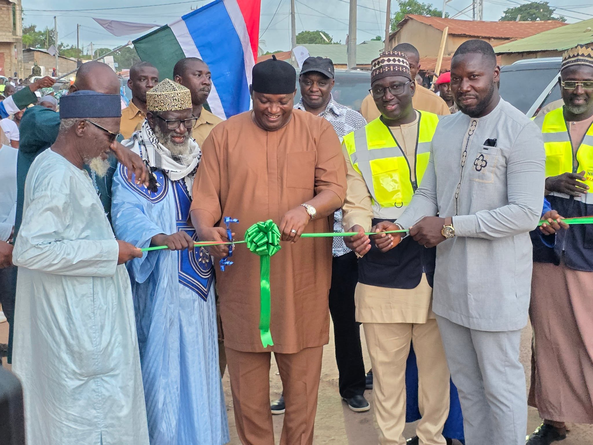 President Barrow Inaugurates 4.5km Sanyang Seaside Road
